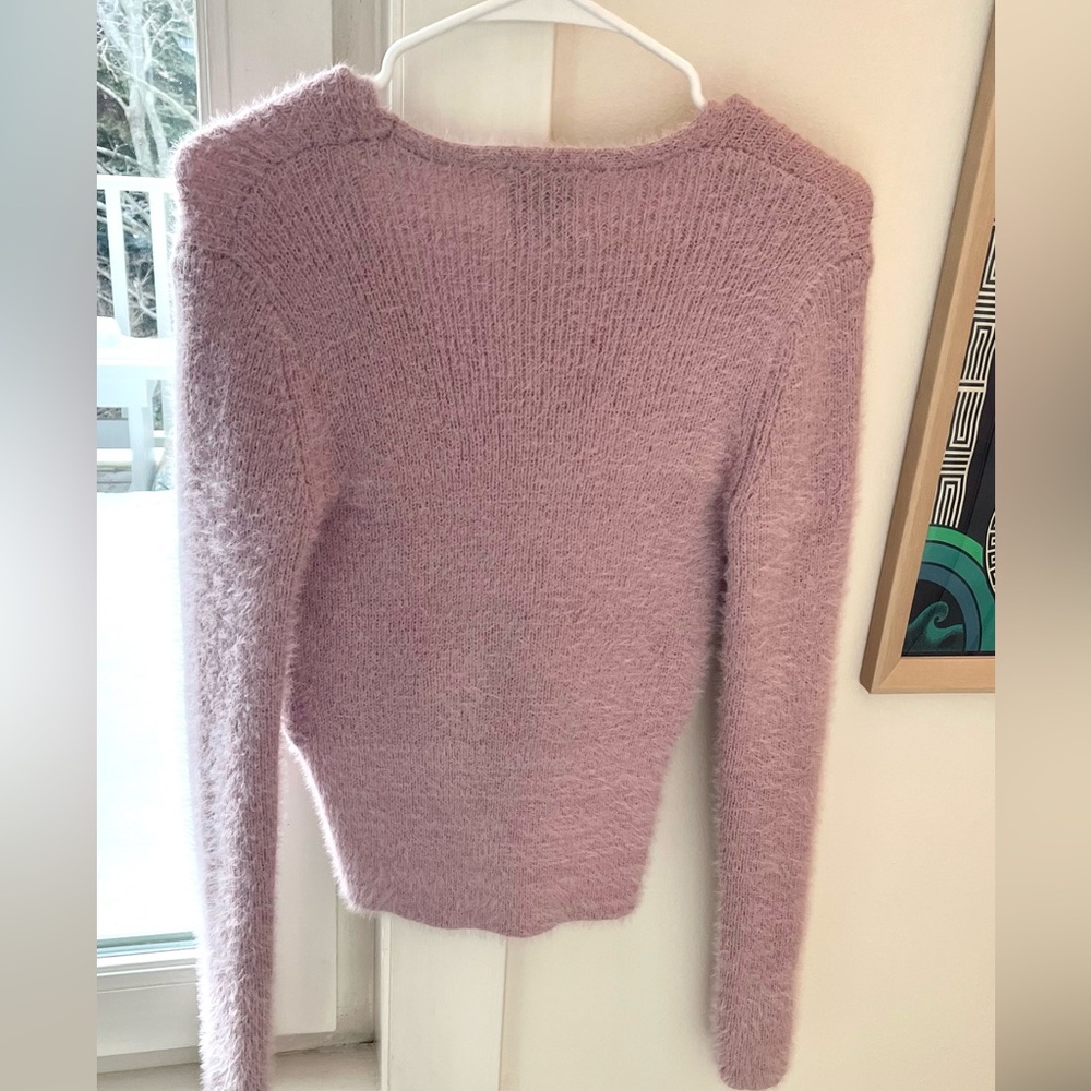 PINK ROSE SWEATER - Picture 2 of 3